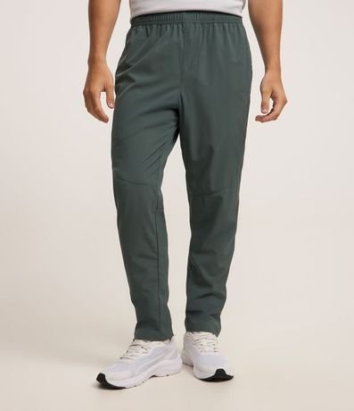 Pantalón Deportivo con Cintura Elástica con Detalle de Recortes y Rayas 2