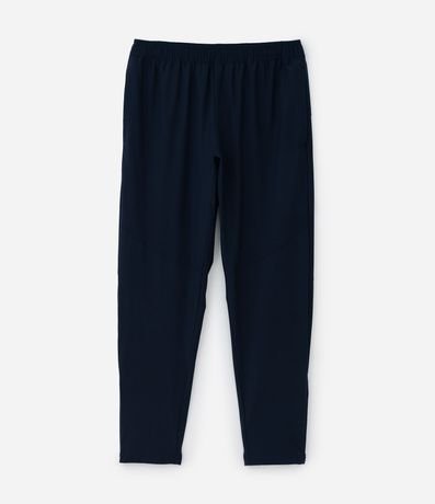 Pantalón Deportivo con Cintura Elástica con Detalle de Recortes y Rayas 6