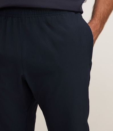 Pantalón Deportivo con Cintura Elástica con Detalle de Recortes y Rayas 5