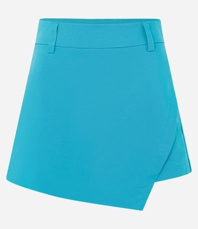 Short Pollera en Bengalina Traspasado y Asimétrico 5