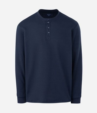 Suéter con Sherpa Interna y Cuello Padre 5