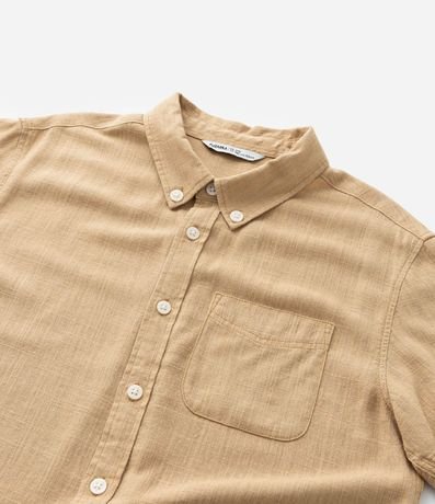 Camisa Infantil Mezclada con Pequeño Bolsillo - Talle 5 a 14 años 5