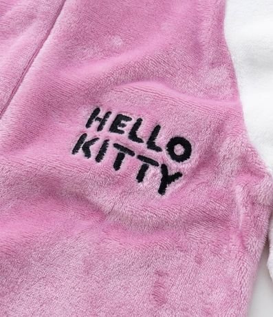 Pijama Jumper Infantil con Bordado Hello Kitty - Talle 4 a 14 años 6