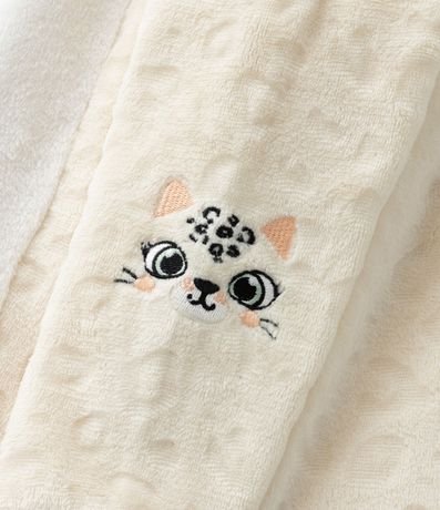 Pijama Jumper Infantil con Bordado Leopardo - Talle 2 a 12 años 8