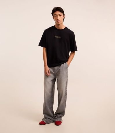 Remera Boxy en Algodón con Estampa Guns and Roses 3