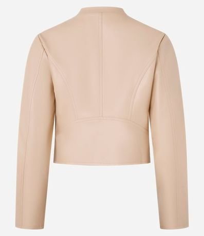 Campera Básica en Pu con Cierre Track 6