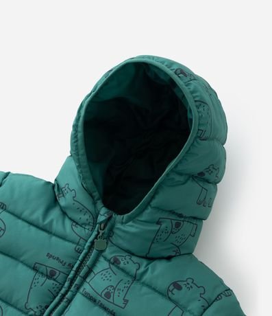 Campera Infantil en Microfibra con Estampa Ositos - Talle 1 a 5 años 5