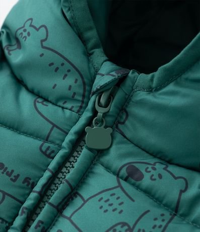 Campera Infantil en Microfibra con Estampa Ositos - Talle 1 a 5 años 6