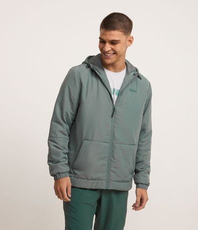 Campera Deportiva con Capucha y Regulador