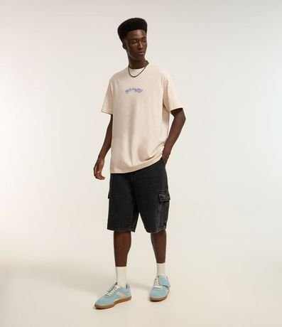 Remera Comfort en Algodón con Estampa Rick and Morty 2