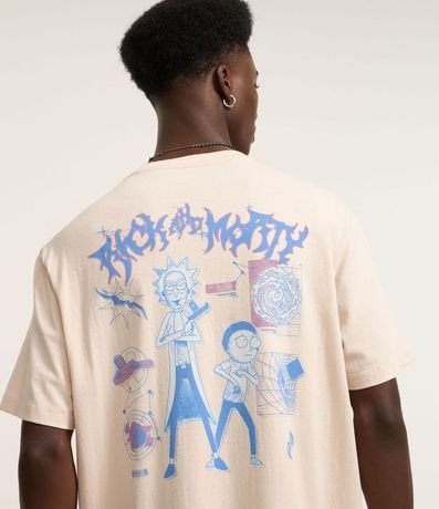 Remera Comfort en Algodón con Estampa Rick and Morty 3