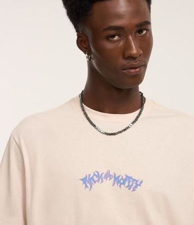 Remera Comfort en Algodón con Estampa Rick and Morty 4