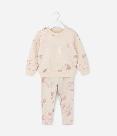 Conjunto Infantil con Estampa de Minnie – Talle 1 a 5 años