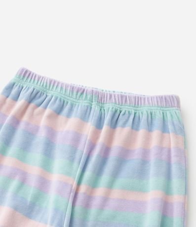 Pijama Largo Infantil en Plush con Bordado Angel - Talle 5 a 14 años 5