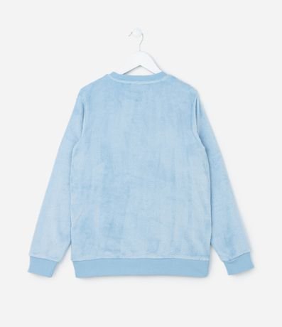 Pijama Infantil en Fleece con Bordado Stitch y Xepa - Talle 5 a 14 años 3