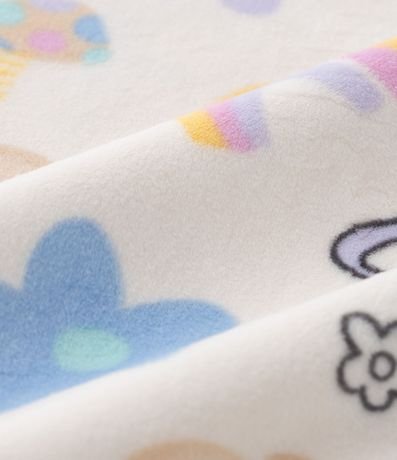 Pijama Largo Infantil en Plush con Estampa Ratita - Talle 1 a 4 años 3