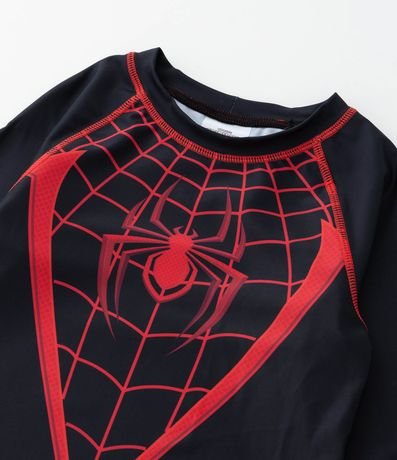 Remera Infantil Protección UV y Estampa Hombre-Araña - Talle 3 a 10 años 5