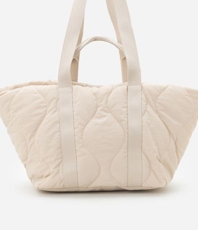 Cartera Shopper Puffer Grande con Asa de Gorgorão 6