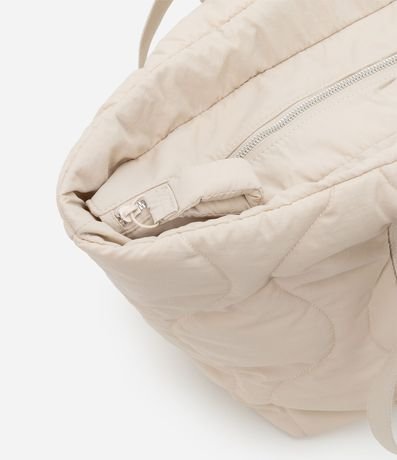 Cartera Shopper Puffer Grande con Asa de Gorgorão 8