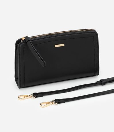 Cartera Transversal Pequeña en PU con Cremallera 8