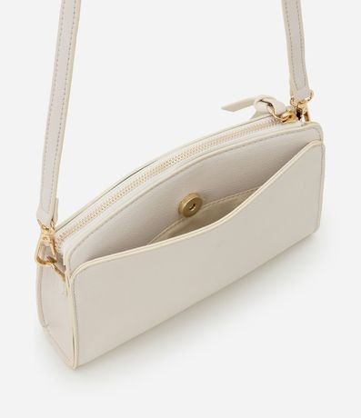 Cartera Transversal Pequeña en PU con Cremallera 5