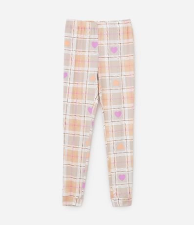 Pijama Largo Infantil con Tacto Suave y Estampa de Cuadros - Talle 5 a 14 años 5