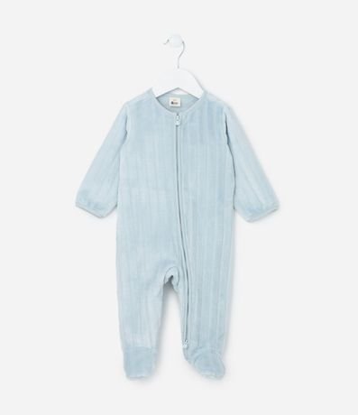Mono Infantil en Fleece con Textura - Talle 0 a 24 meses
