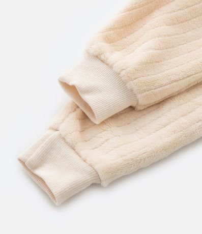 Pijama Jumper Infantil en Fleece con Bordado Gatita - Talle 1 a 4 años 6