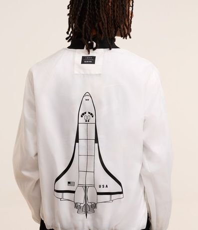 Campera Rompe Viento con Estampa NASA 4