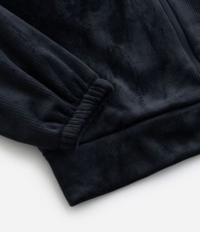 Campera Infantil en Plush Acanalada - Talle 5 a 14 años 7