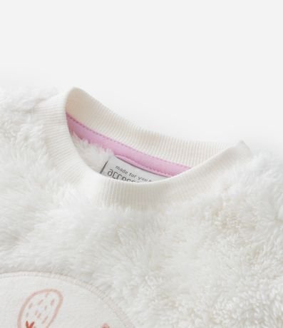 Pijama Infantil en Fleece con Estampa Animalitos - Talle 2 a 4 años 9