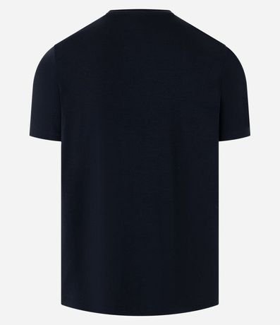 Remera Regular con Textura Colmena 3