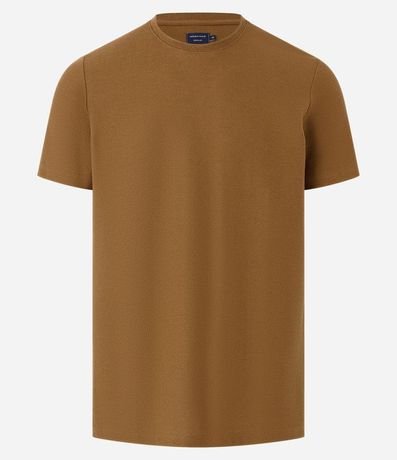 Remera Regular con Textura Colmena 5