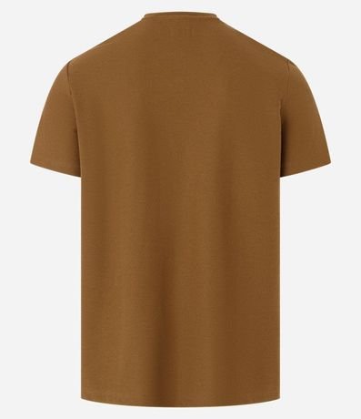 Remera Regular con Textura Colmena 7