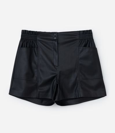 Bermuda Clochard en Material Sintético Curve & Plus Size 5