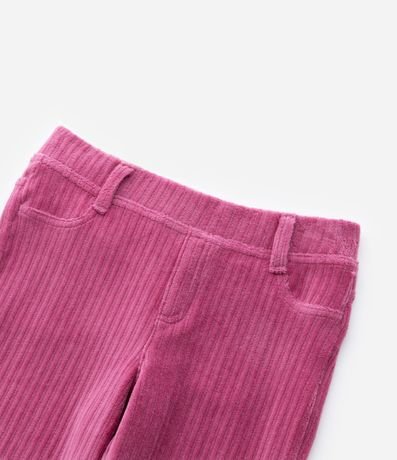 Pantalón Legging Infantil en Terciopelo Cotelê - Talle 1 a 5 años 4