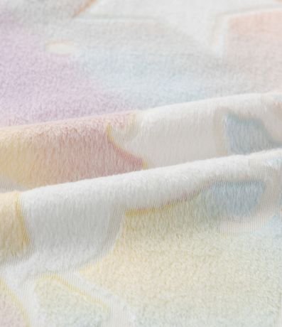 Pijama Jumper Infantil en Plush con Estampa Unicórnio - Talle 3 a 12 años 4