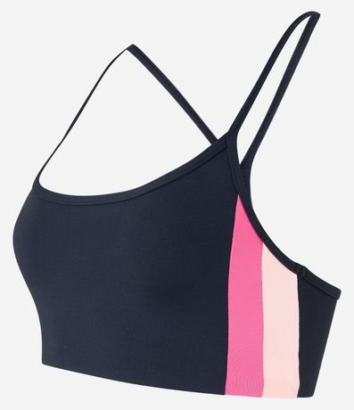 Top Deportivo en Poliamida sin Copa con Recortes 5