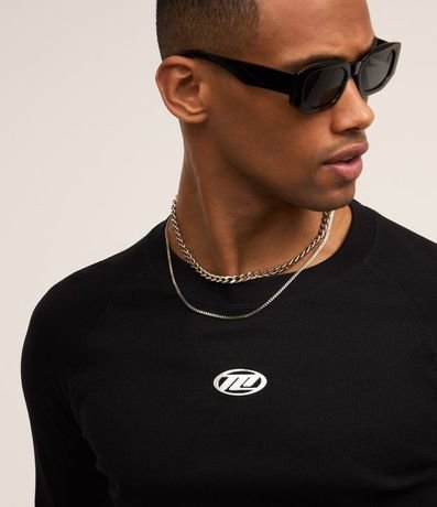 Remera Muscle en Rib con Patch 2