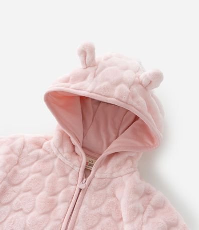 Conjunto Infantil en Fleece Texturizado - Talle 0 a 18 meses 11