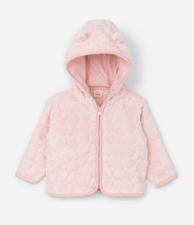 Conjunto Infantil en Fleece Texturizado - Talle 0 a 18 meses 2