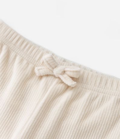 Conjunto Infantil en Fleece con Bordado Carita de Oso - Talle 0 a 18 meses 8