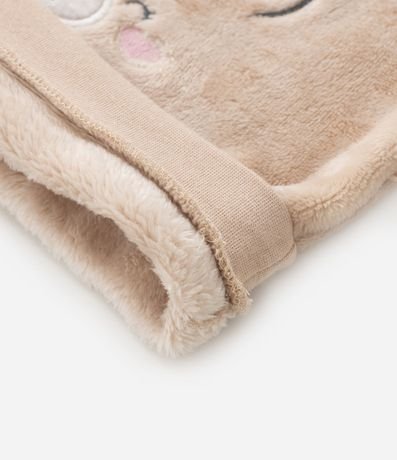 Conjunto Infantil en Fleece con Bordado Carita de Oso - Talle 0 a 18 meses 9