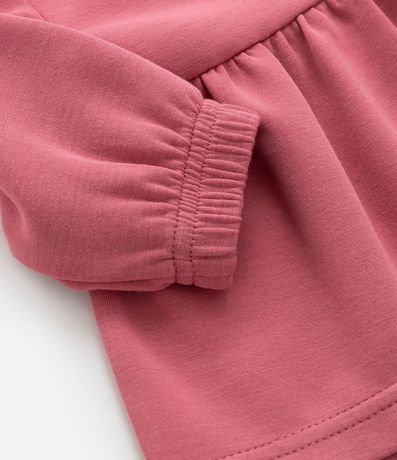Conjunto Infantil con Volado y Estampa Corazón - Talle 0 a 18 meses 6