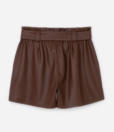 Short en Material Sintético con Lazo Curve & Plus Size 6