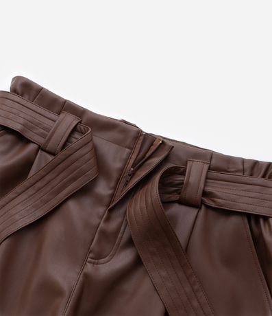 Short en Material Sintético con Lazo Curve & Plus Size 8