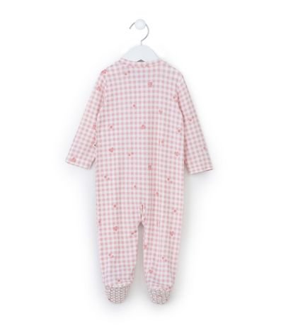 Mono Infantil con Estampa de Cuadros - Talle RN a 18 meses 2