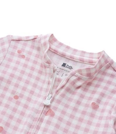 Mono Infantil con Estampa de Cuadros - Talle RN a 18 meses 6