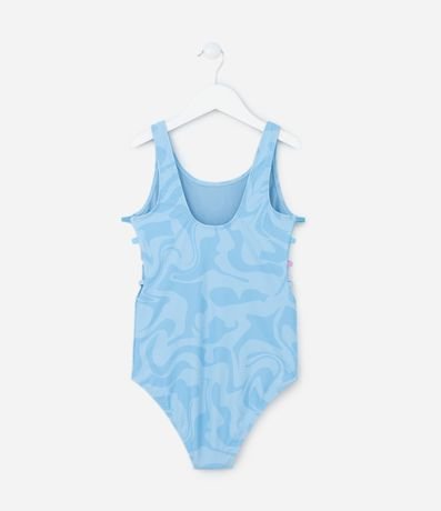 Malla Infantil con Protección UV y Estampa Stitch - Tam  4 a 12 años 2