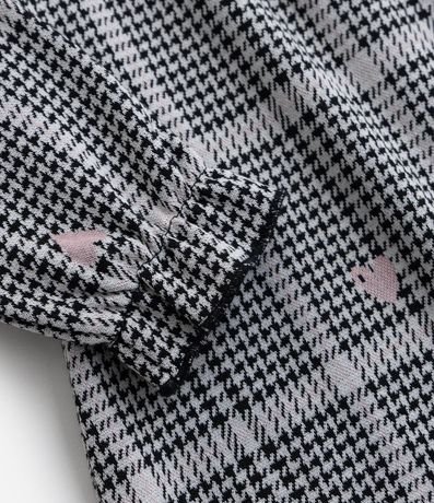 Vestido Infantil con Voldos y Estampa de Corazones - Talle 0 a 18 meses 6